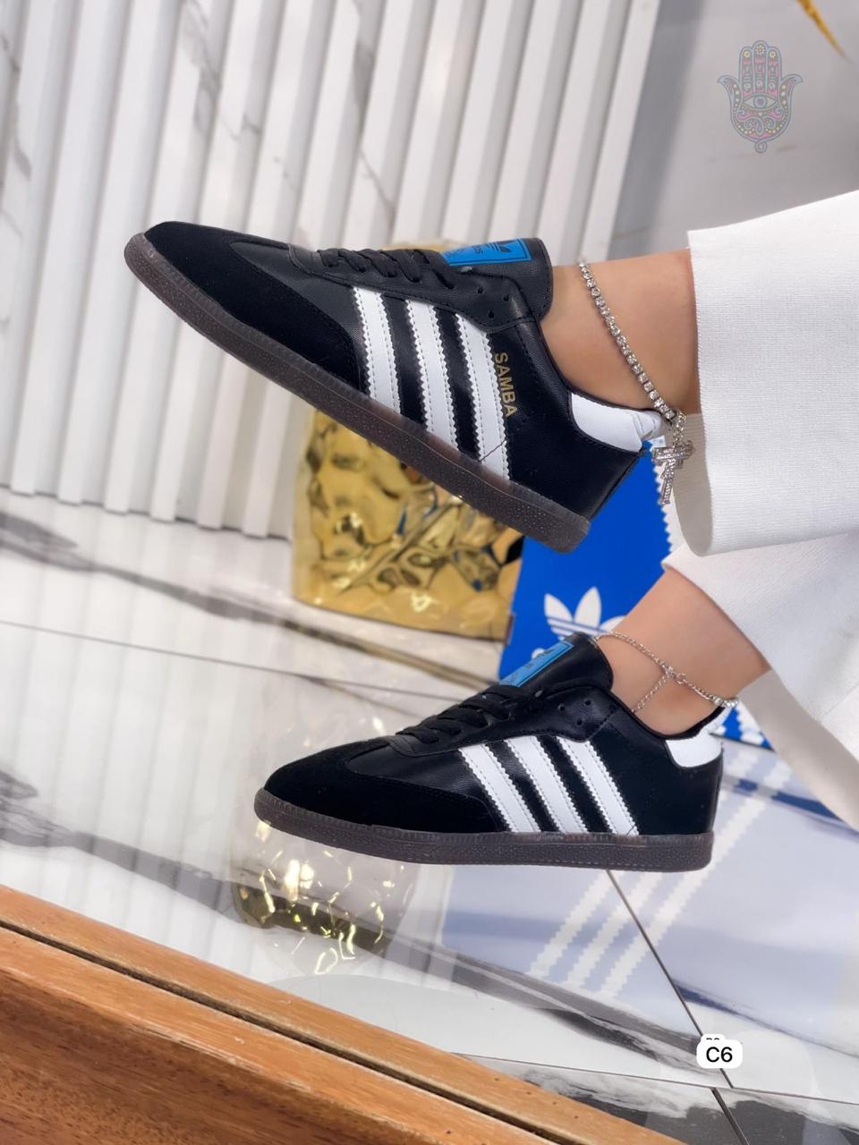 Samba negro/blanco