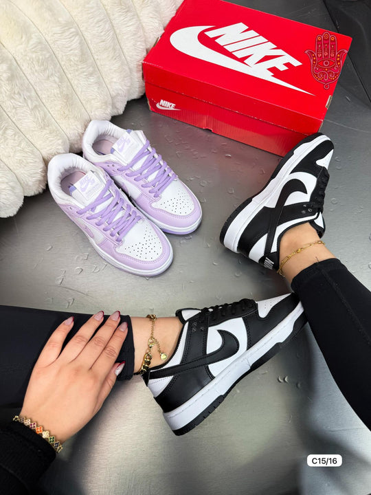 Dunk Clásico Negro/Blanco