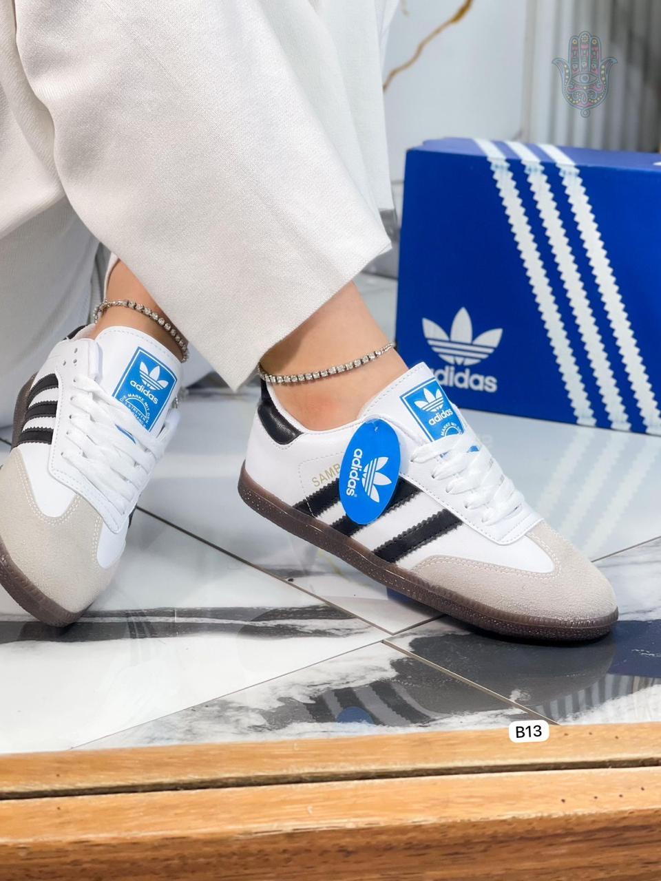 Samba blanco/negro